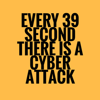 Every 39 seconds there is a cyber attack